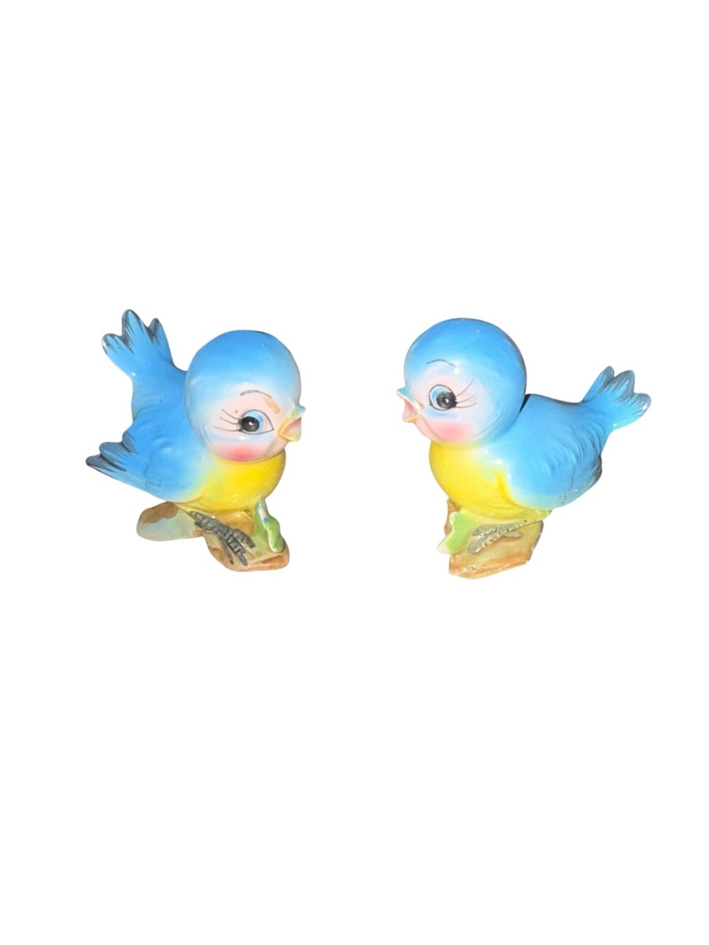 Vintage Norcrest bluebird salt and pepper shakers